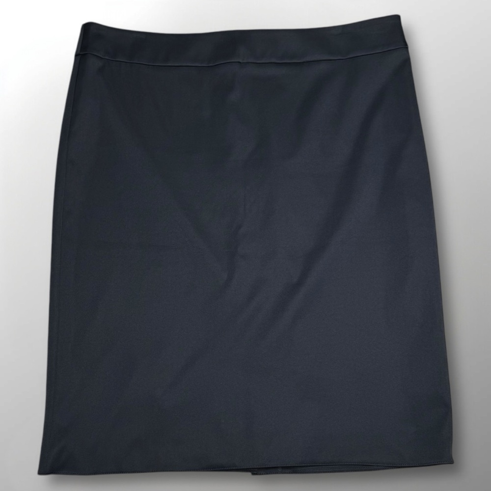 ARMANI COLLEZIONI Navy Pencil Skirt Size US14 / EU50 Flat Front in EUC